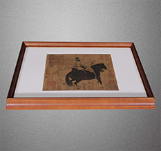 钦南书画装裱配框服务案例